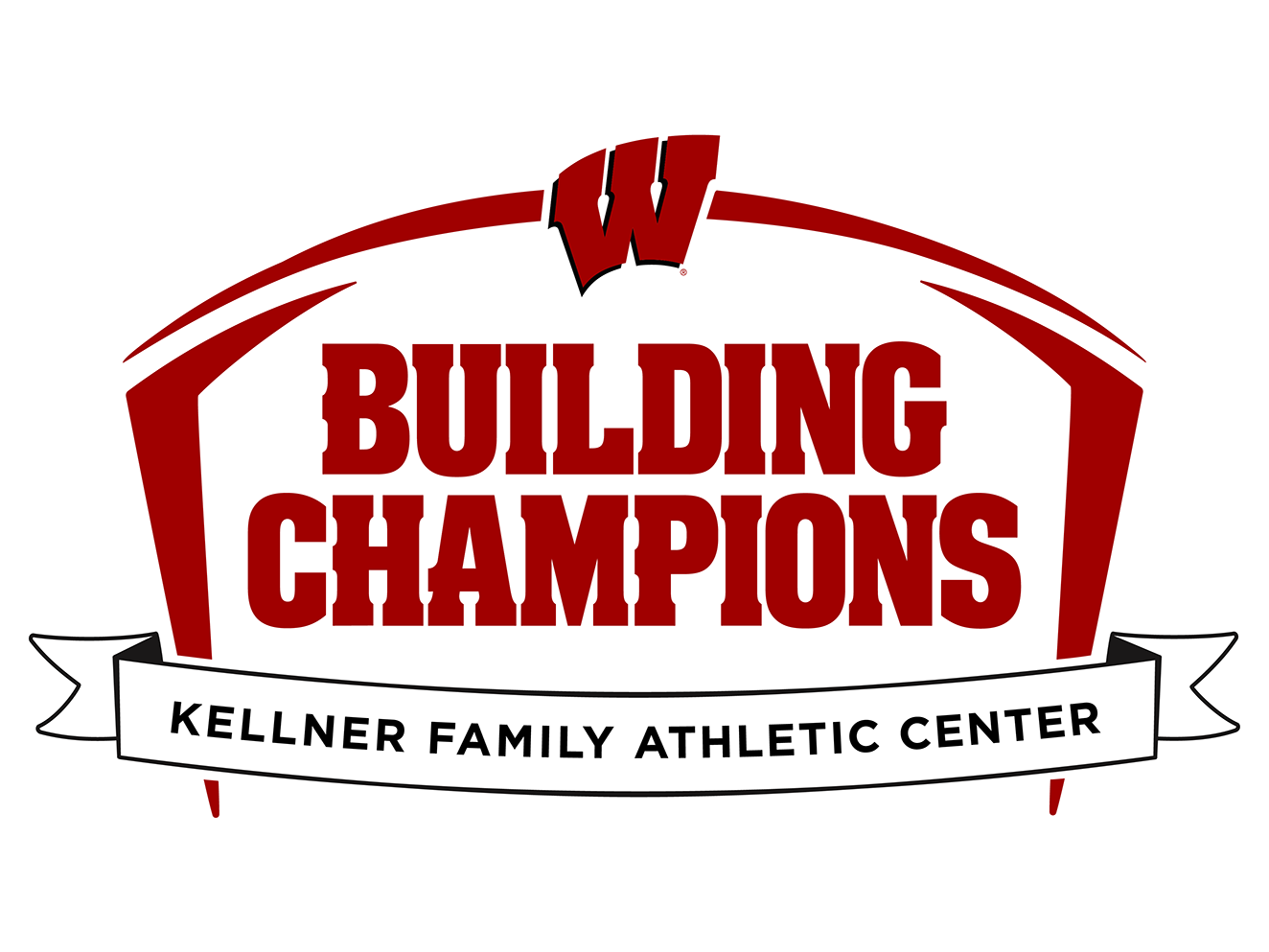 Logo for the Building Champions: Kellner Family Athletic Center campaign